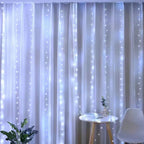 Led Fairy String Curtain Lights 8 Modes Remote USB Valentine's Day Decoration Home Festival New Year Lights with Remote Control Curtain Light String 8 Lighting Modes, Fairy Lights, Copper Wire Lights, Christmas Party, Wedding